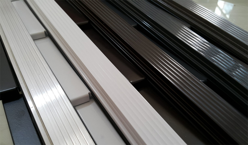 powder coated aluminum