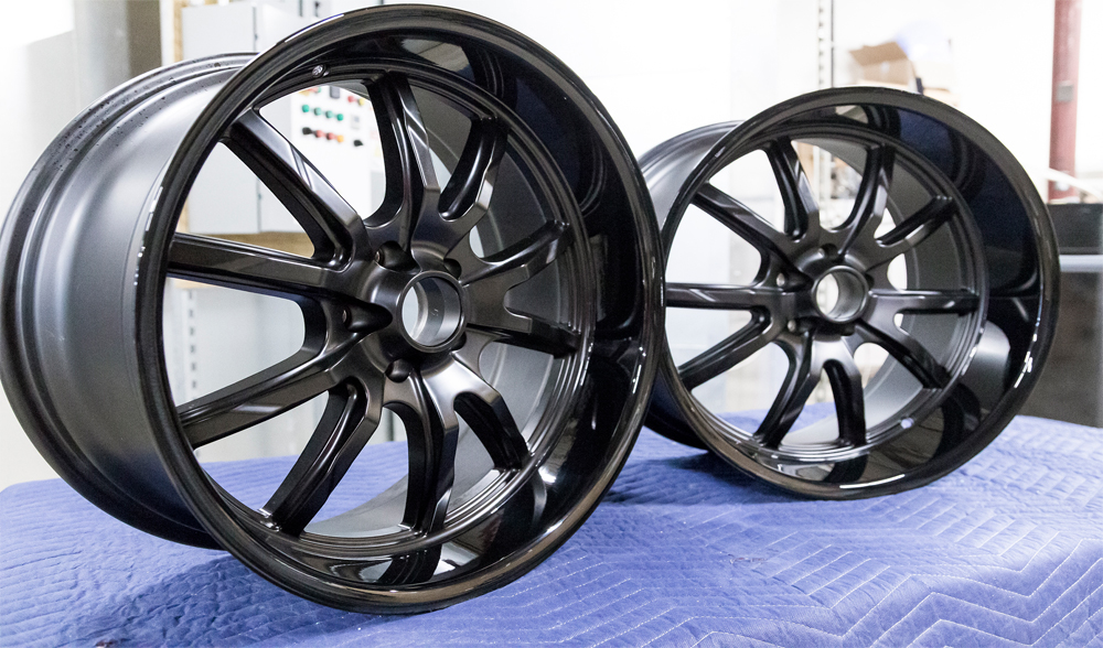 powder coating rims